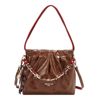 SHIMMER LUXE SQUARE SHOULDER BAG
