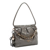 SHIMMER LUXE SQUARE SHOULDER BAG