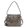 SHIMMER LUXE SQUARE SHOULDER BAG