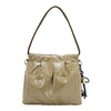 SHIMMER LUXE SQUARE SHOULDER BAG