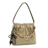 SHIMMER LUXE SQUARE SHOULDER BAG