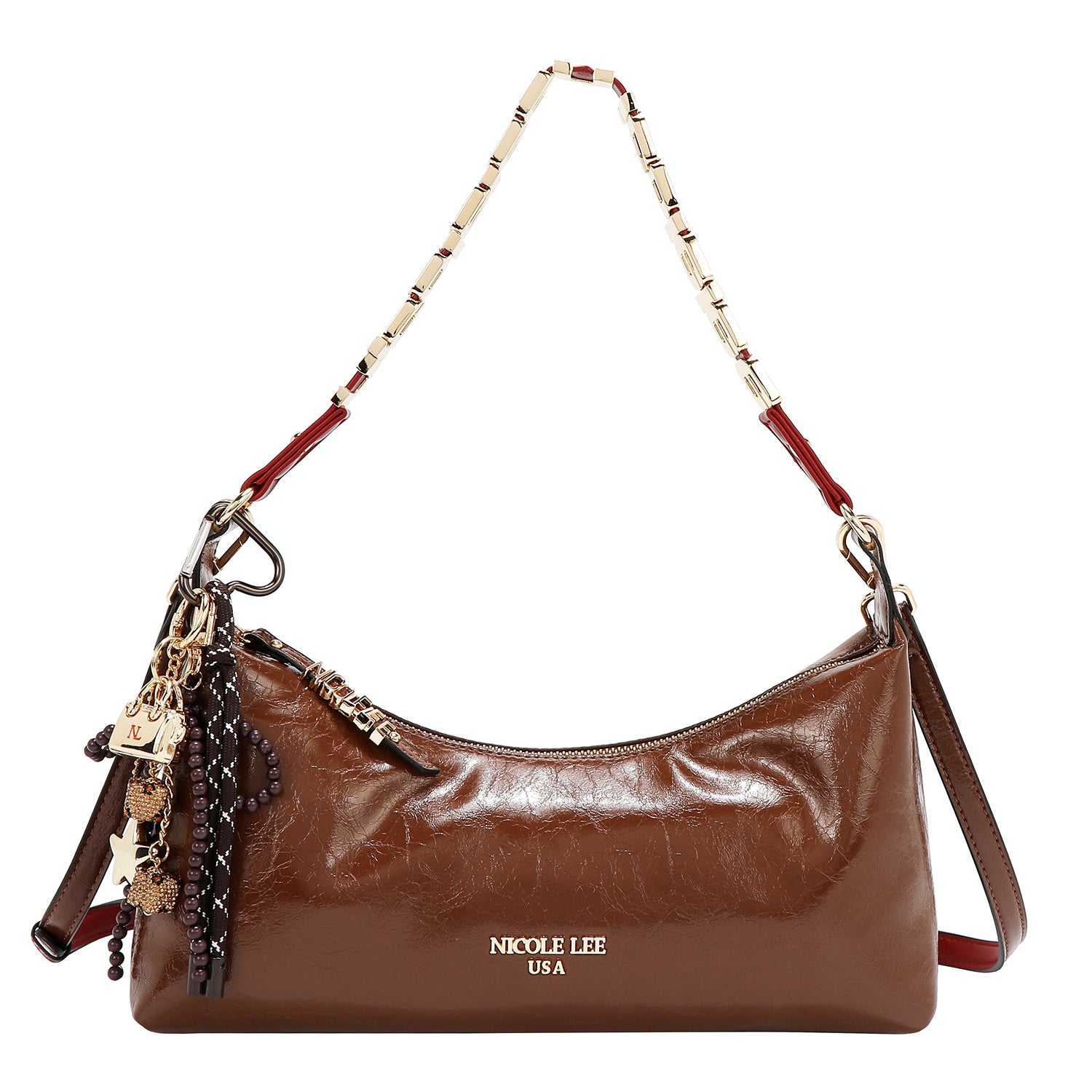SHIMMER LUXE SHOULDER BAG