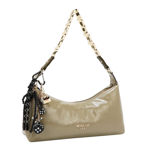 SHIMMER LUXE SHOULDER BAG