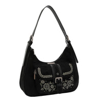 FLORAL LEAF SHOULDER BAG