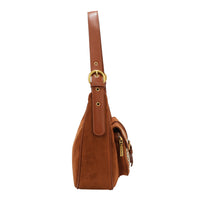 FLORAL LEAF SHOULDER BAG
