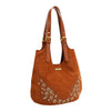 FLORAL LEAF HOBO BAG
