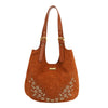 FLORAL LEAF HOBO BAG
