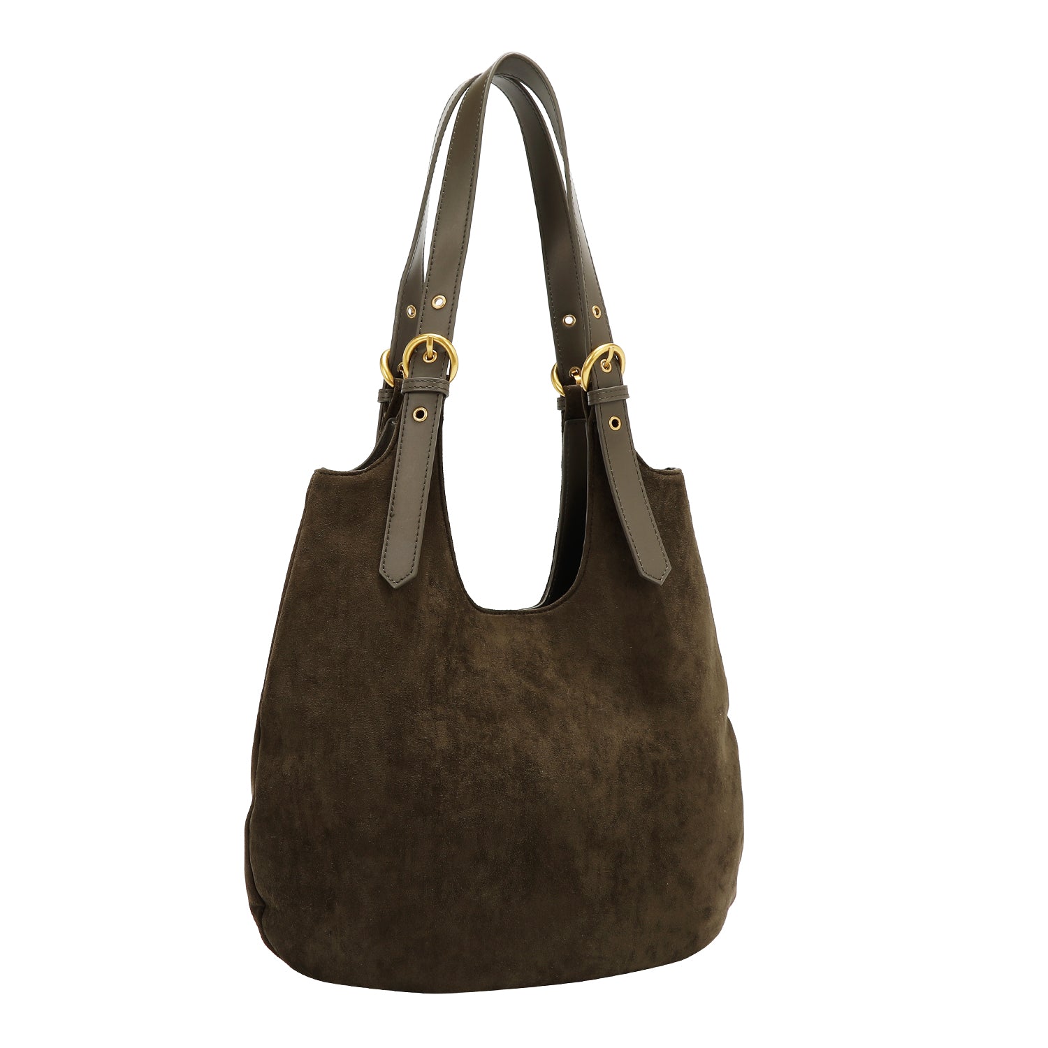 FLORAL LEAF HOBO BAG