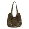 FLORAL LEAF HOBO BAG