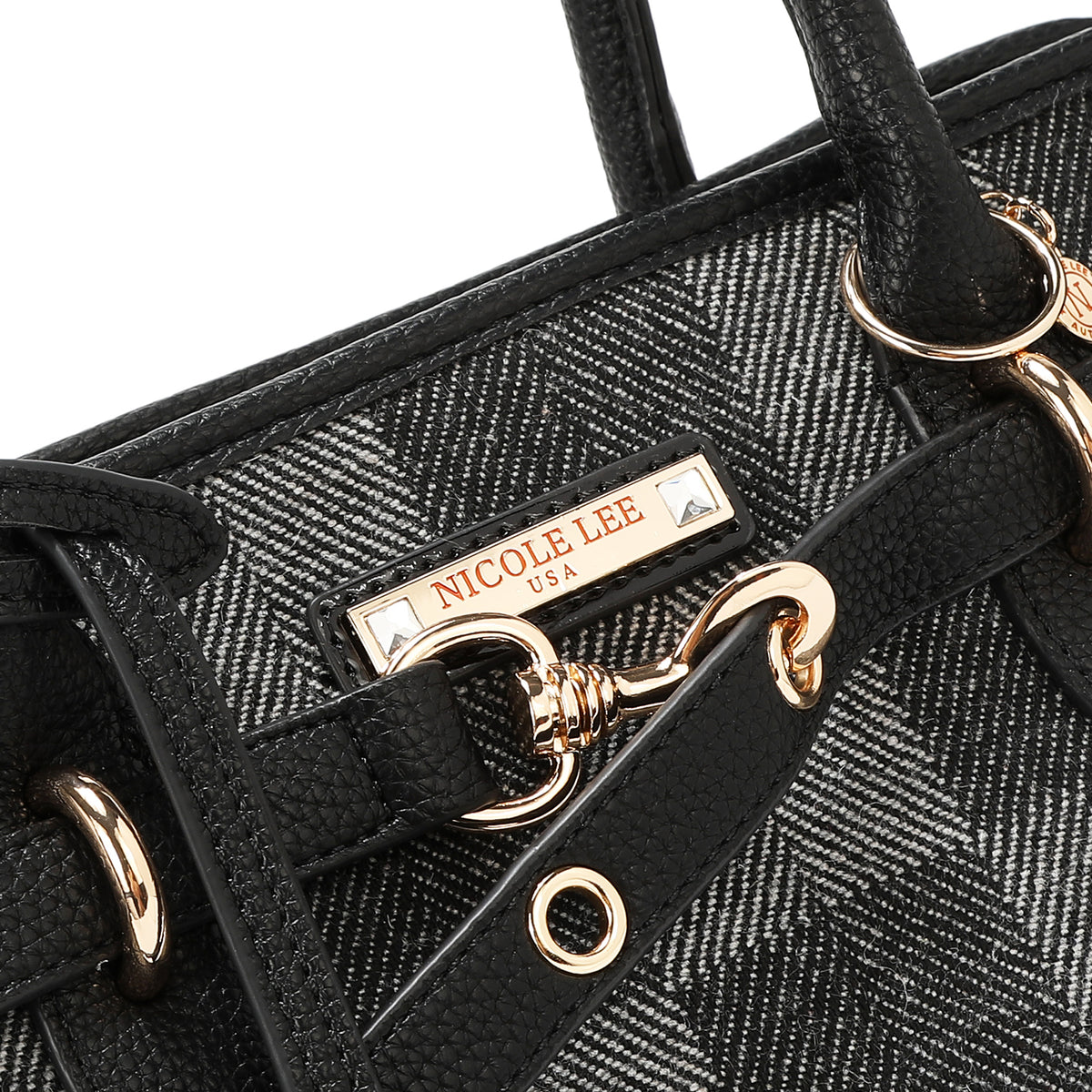 CHIC CHECK TOTE BAG