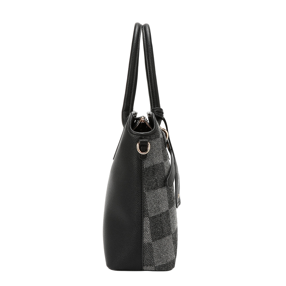 CHIC CHECK TOTE BAG