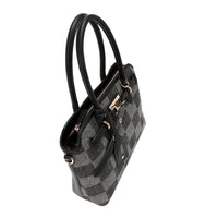 CHIC CHECK TOTE BAG