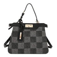 CHIC CHECK HANDBAG