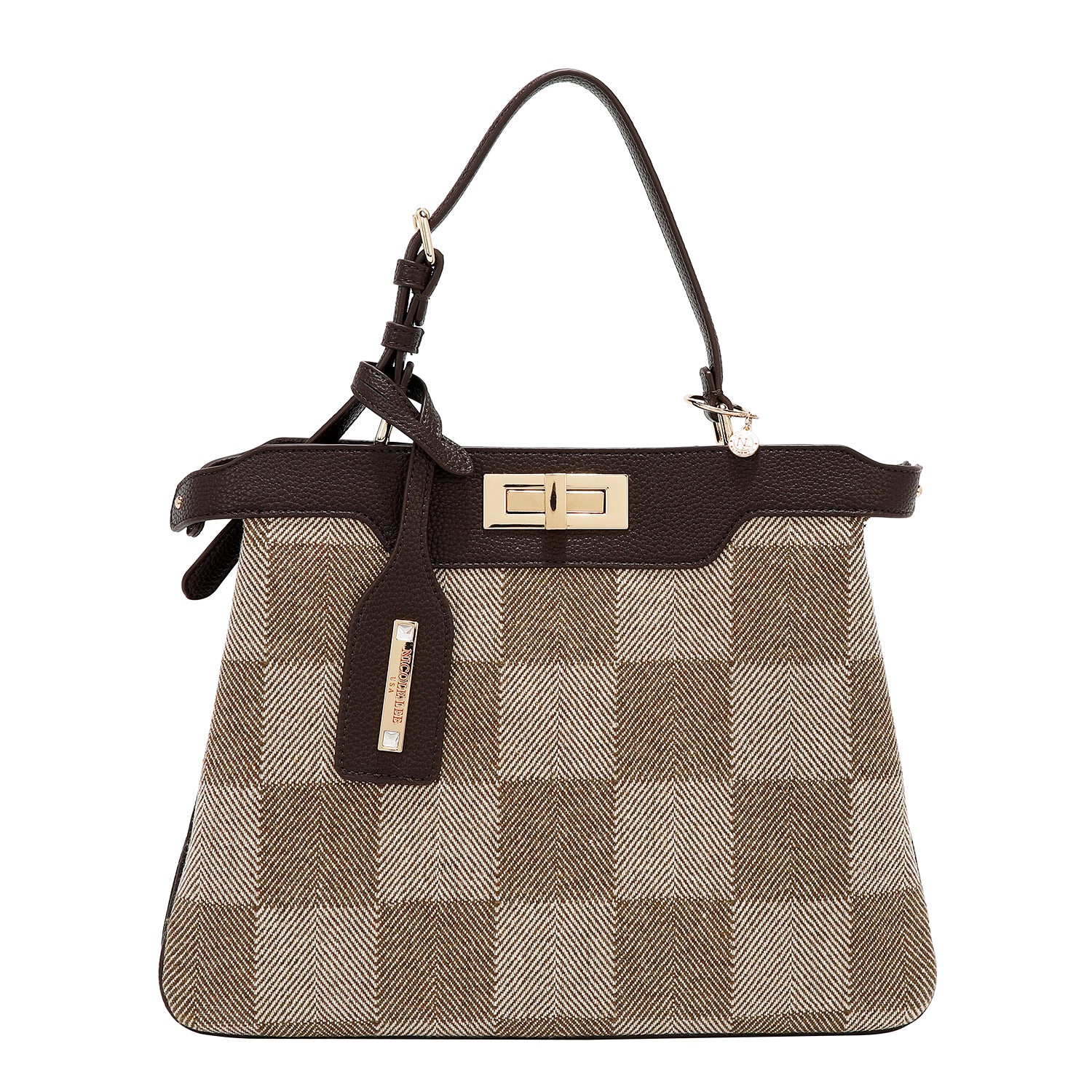 CHIC CHECK HANDBAG