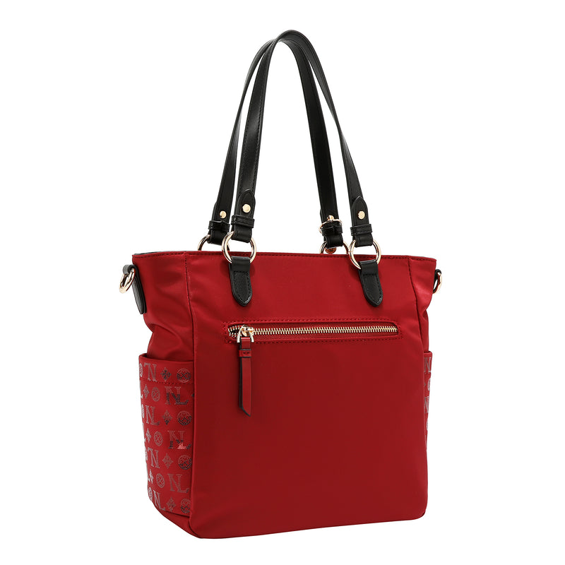MONOGRAM LOG TOTE BAG