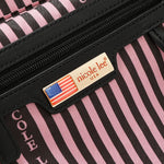 MONOGRAM LOG TOTE BAG