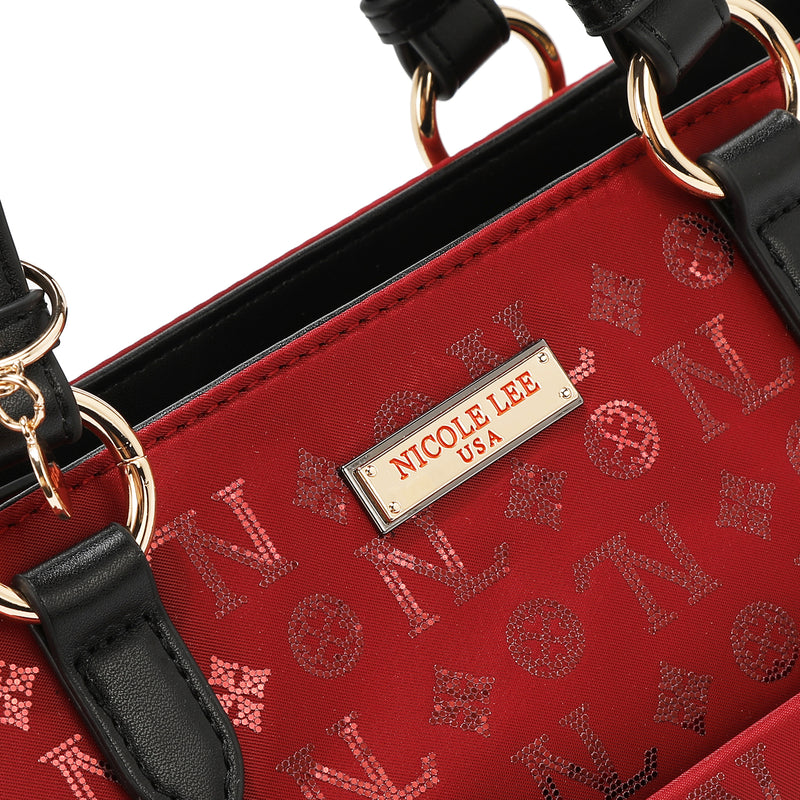 MONOGRAM LOG TOTE BAG