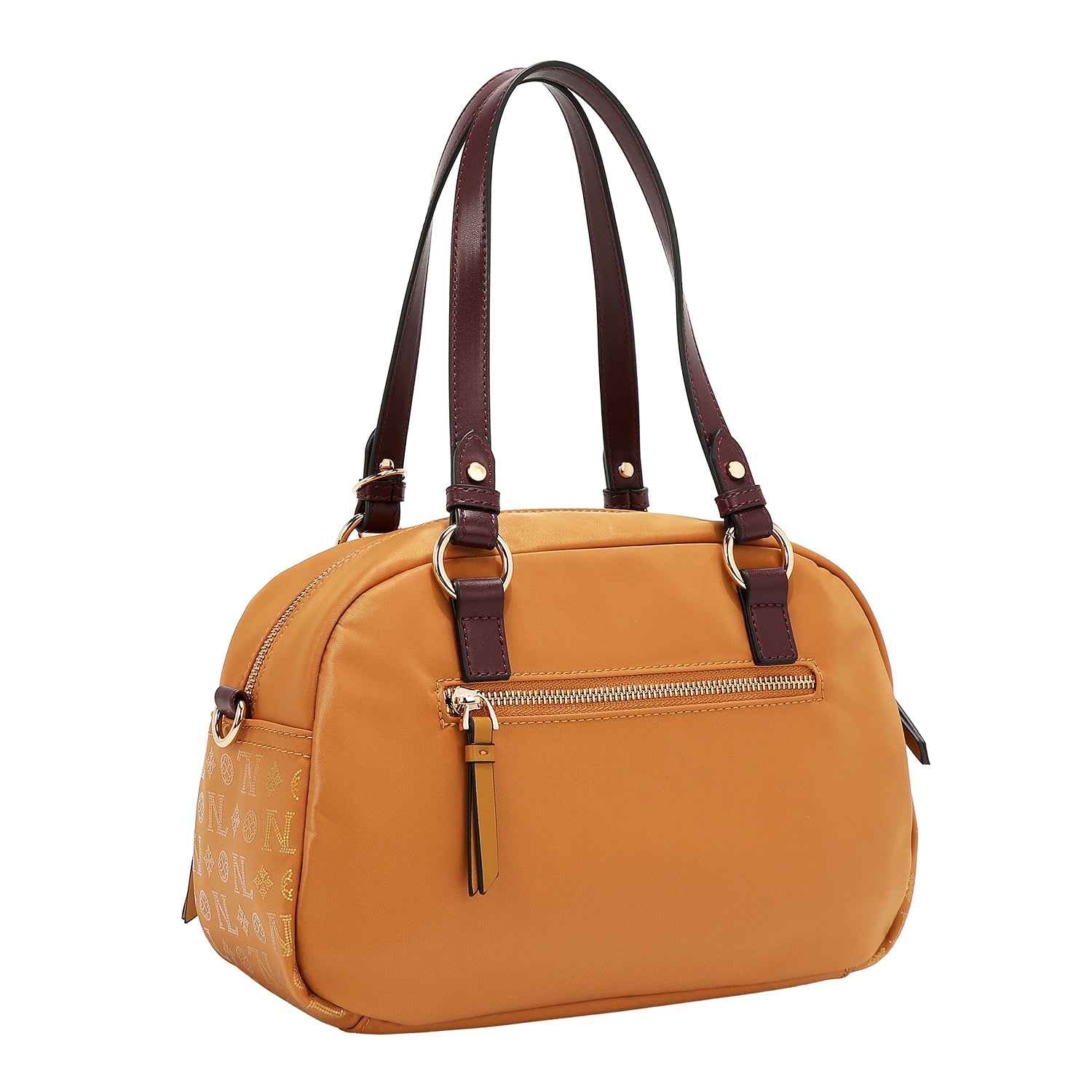 MONOGRAM LOGO BOSTON BAG