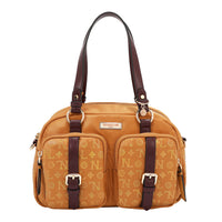 MONOGRAM LOGO BOSTON BAG