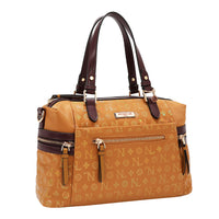 MONOGRAM LOGO SATCHEL BAG