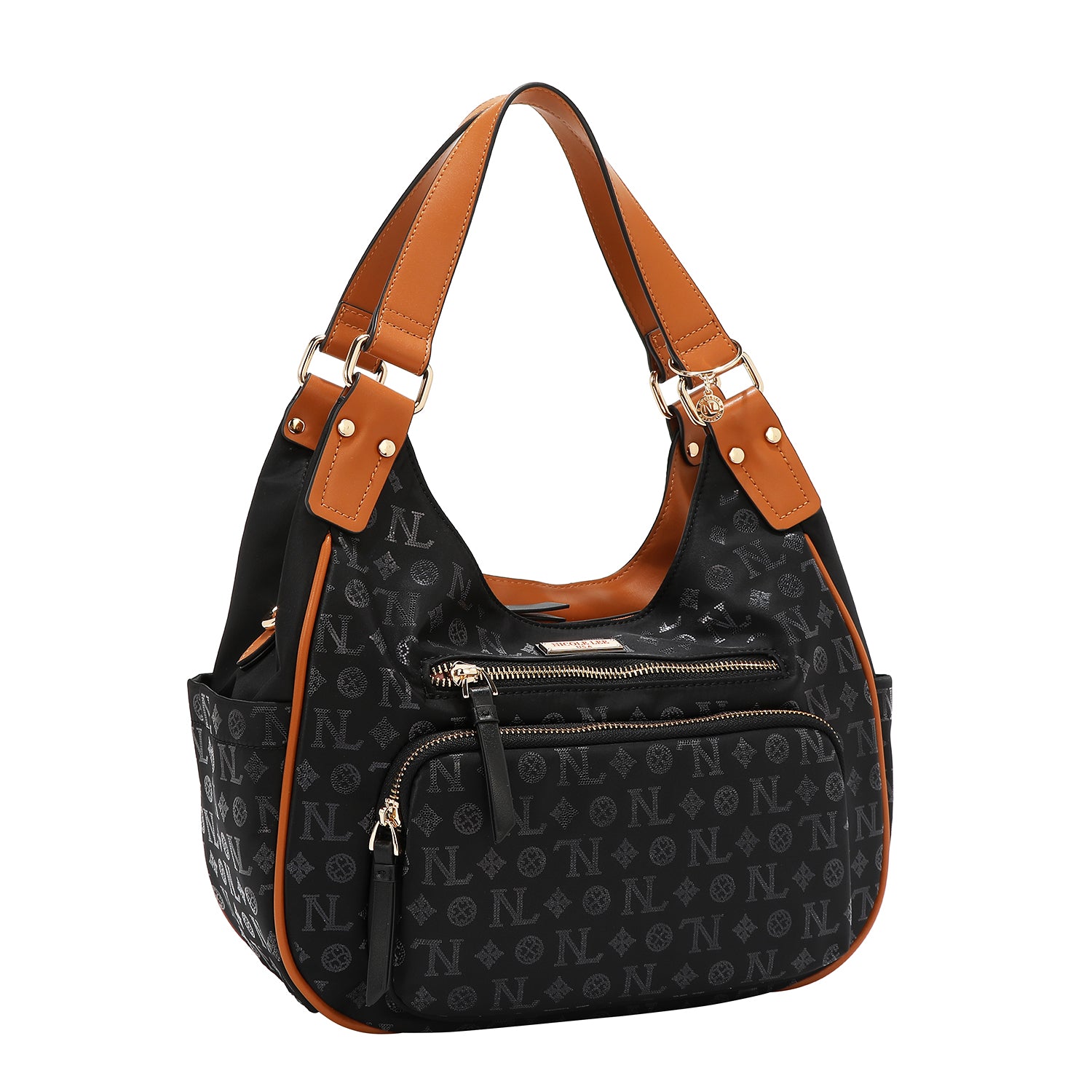 MONOGRAM LOGO SHOULDER BAG