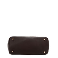 CHIC CHECK SATCHEL BAG