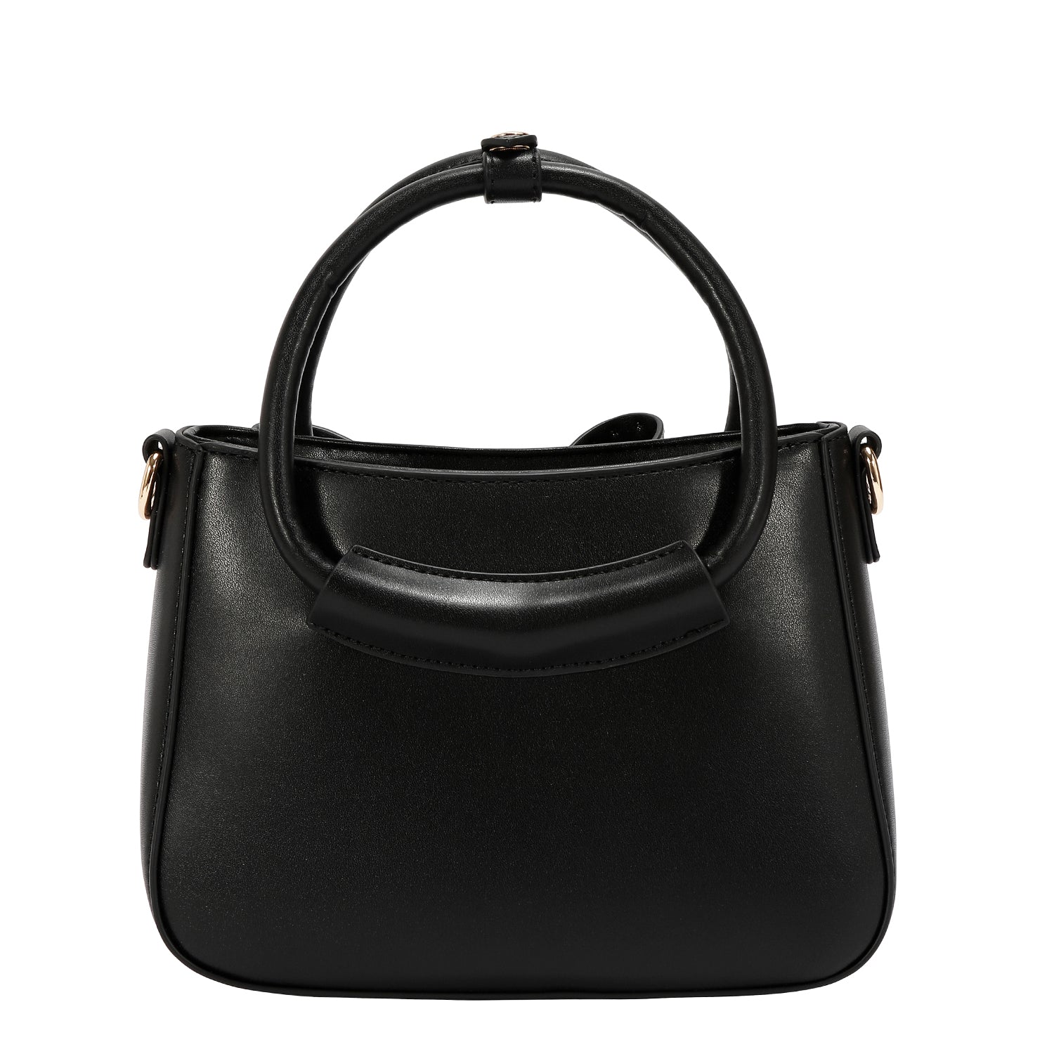STUDDED BOW HANDBAG
