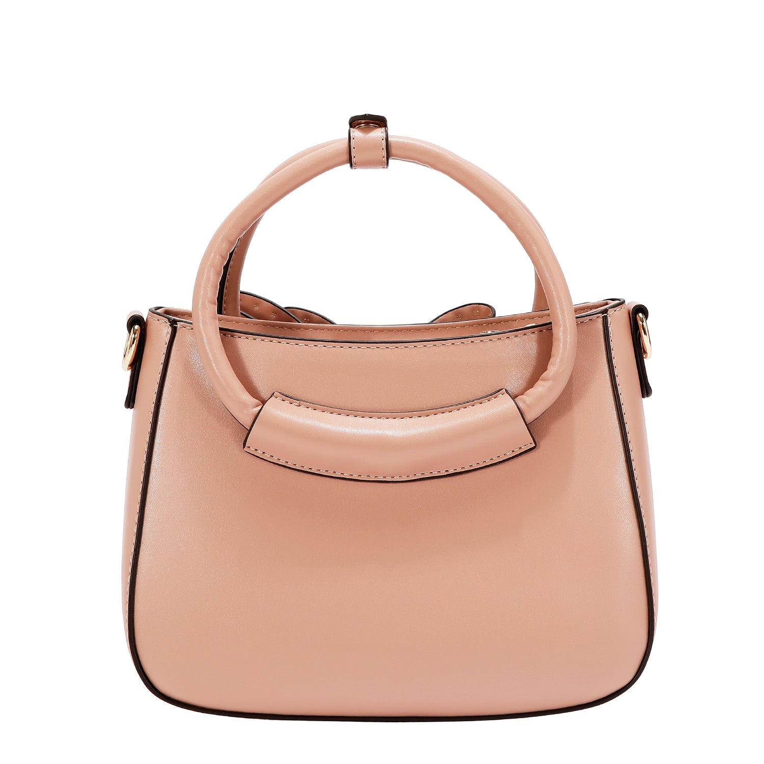 Studded Bow Handbag Blends Edgy and Feminine Style, with a Bold