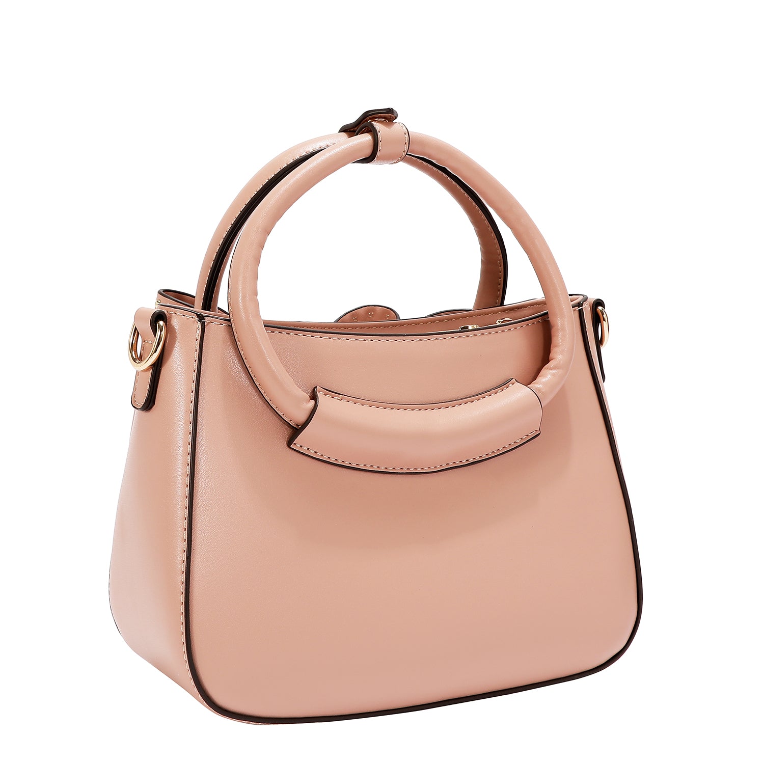 Studded Bow Handbag Blends Edgy and Feminine Style, with a Bold