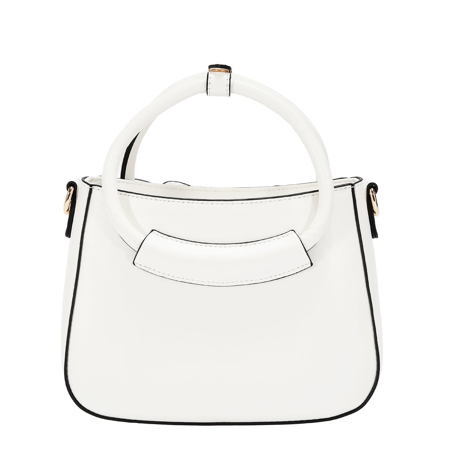 STUDDED BOW HANDBAG
