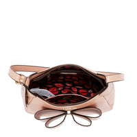 STUDDED BOW SHOULDER BAG