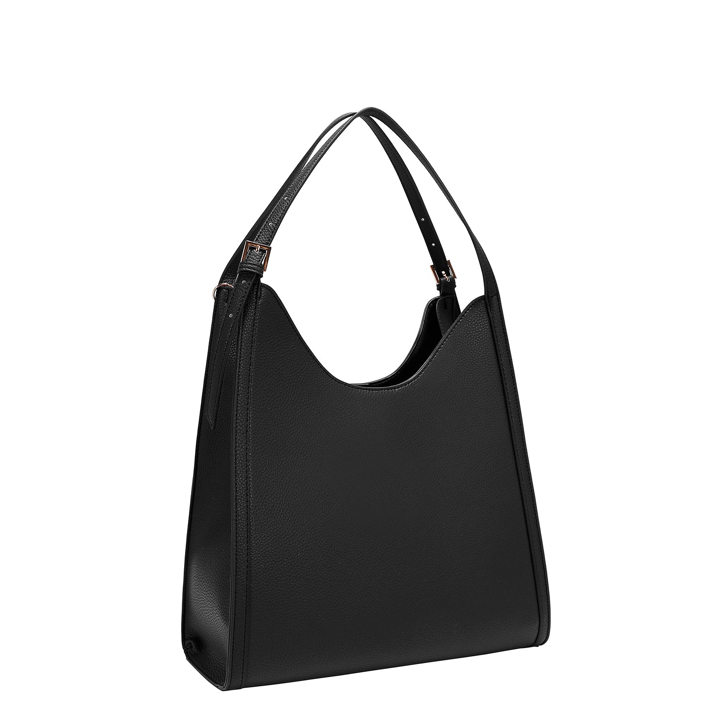 STUDDED BOW HOBO BAG