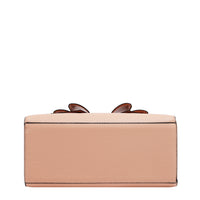 STUDDED BOW SATCHEL BAG