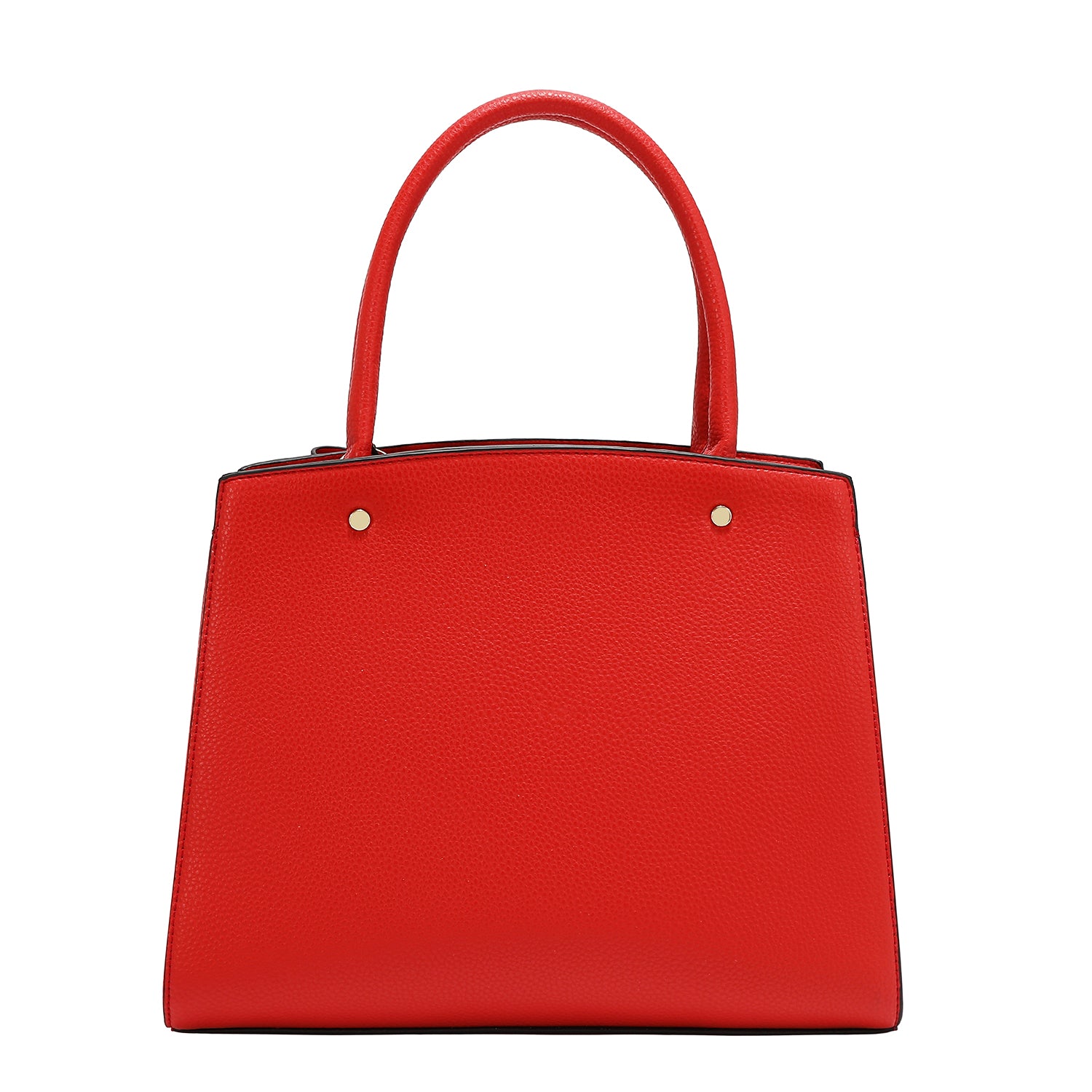 STUDDED BOW SATCHEL BAG