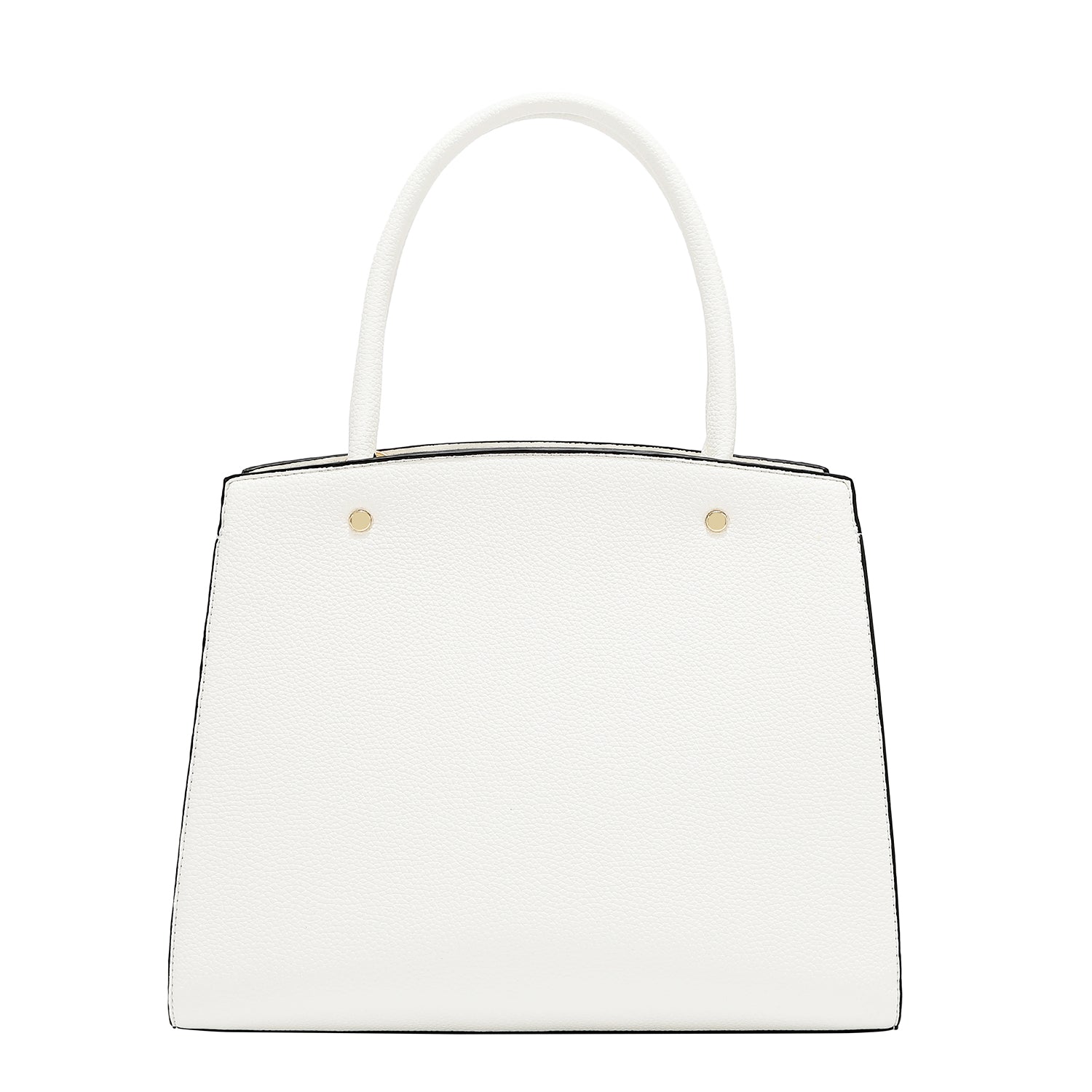 STUDDED BOW SATCHEL BAG