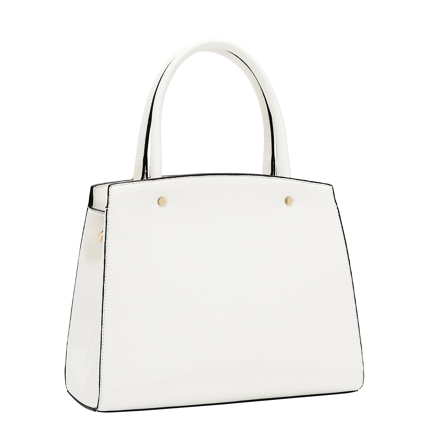 STUDDED BOW SATCHEL BAG