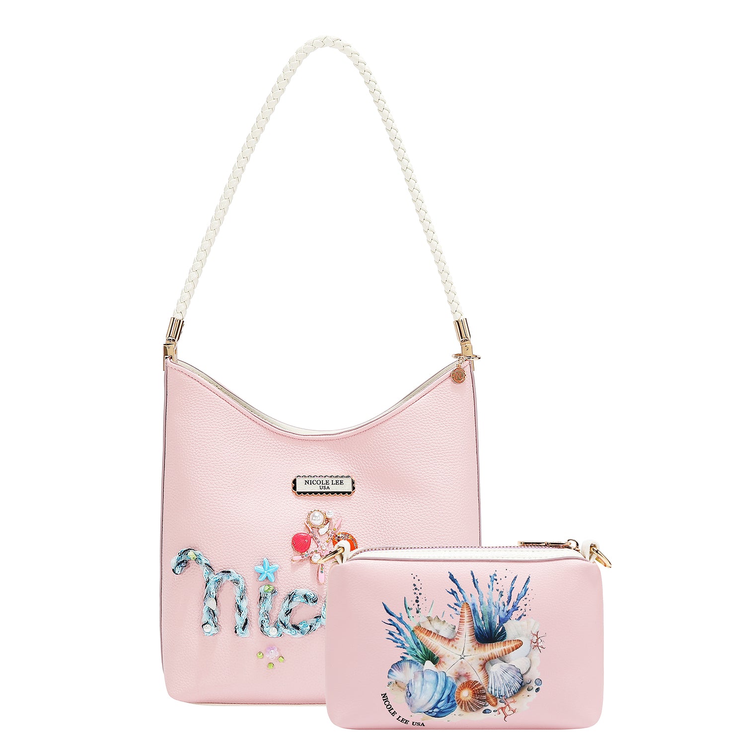 NICOLE OCEAN 2PC HANDBAG