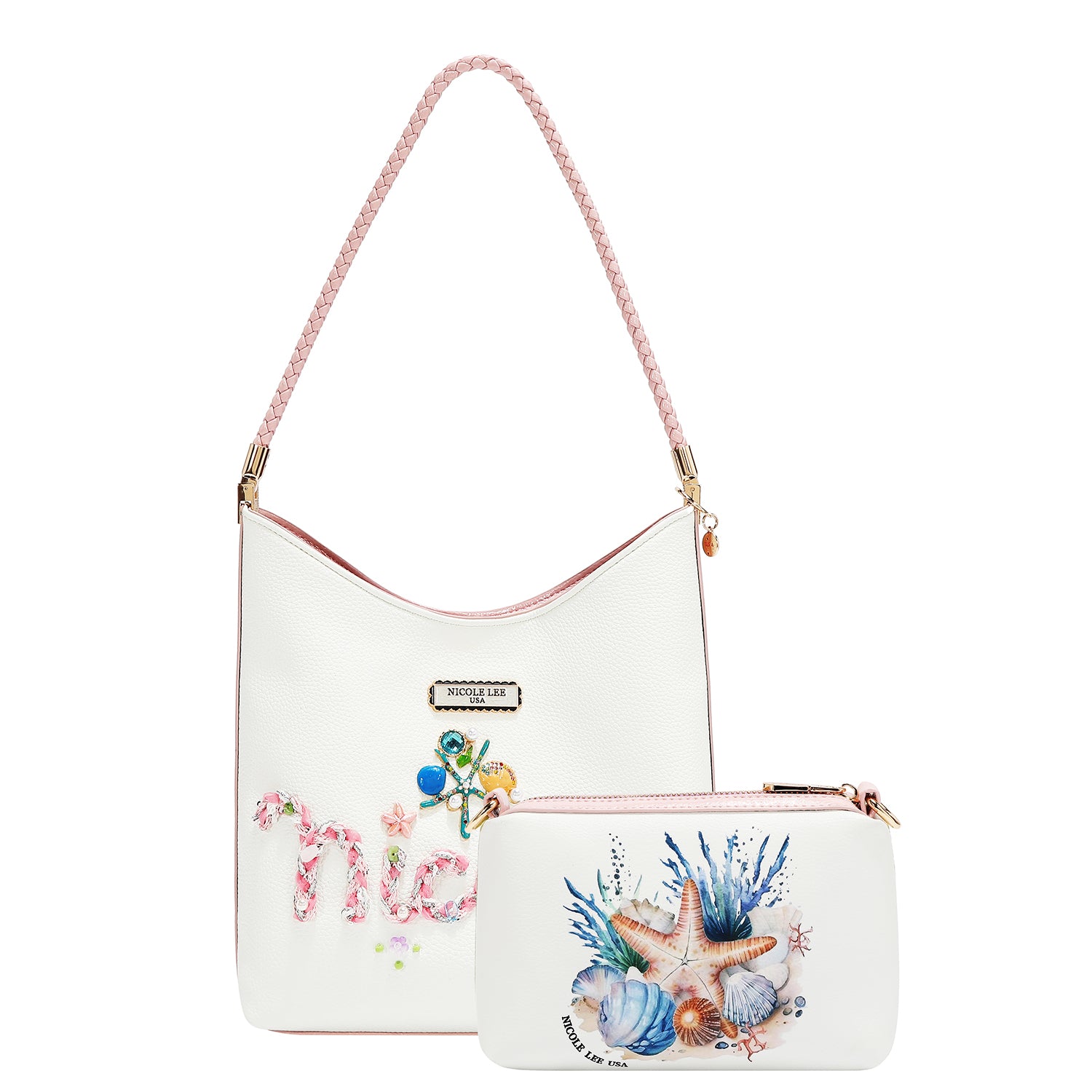 NICOLE OCEAN 2PC HANDBAG