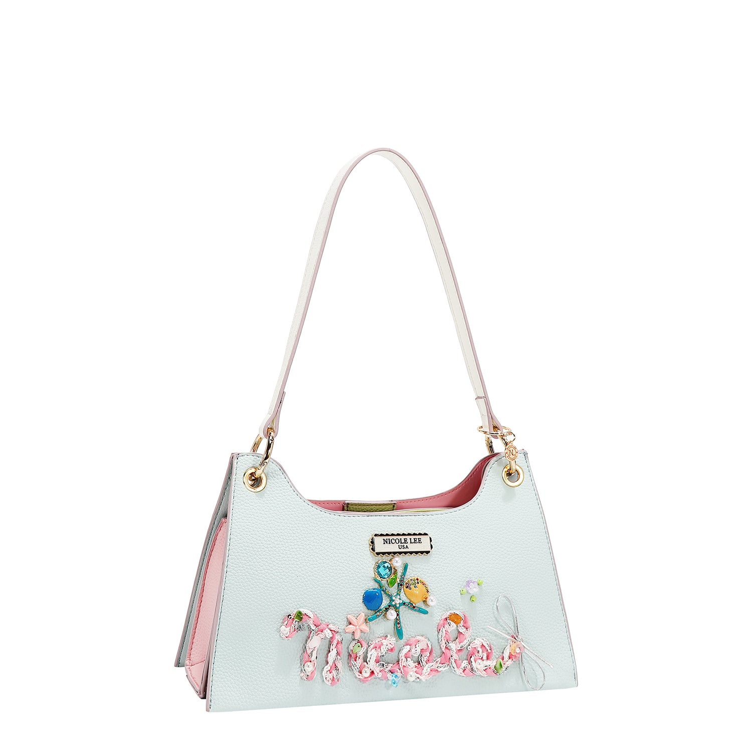 NICOLE OCEAN SHOULDER BAG