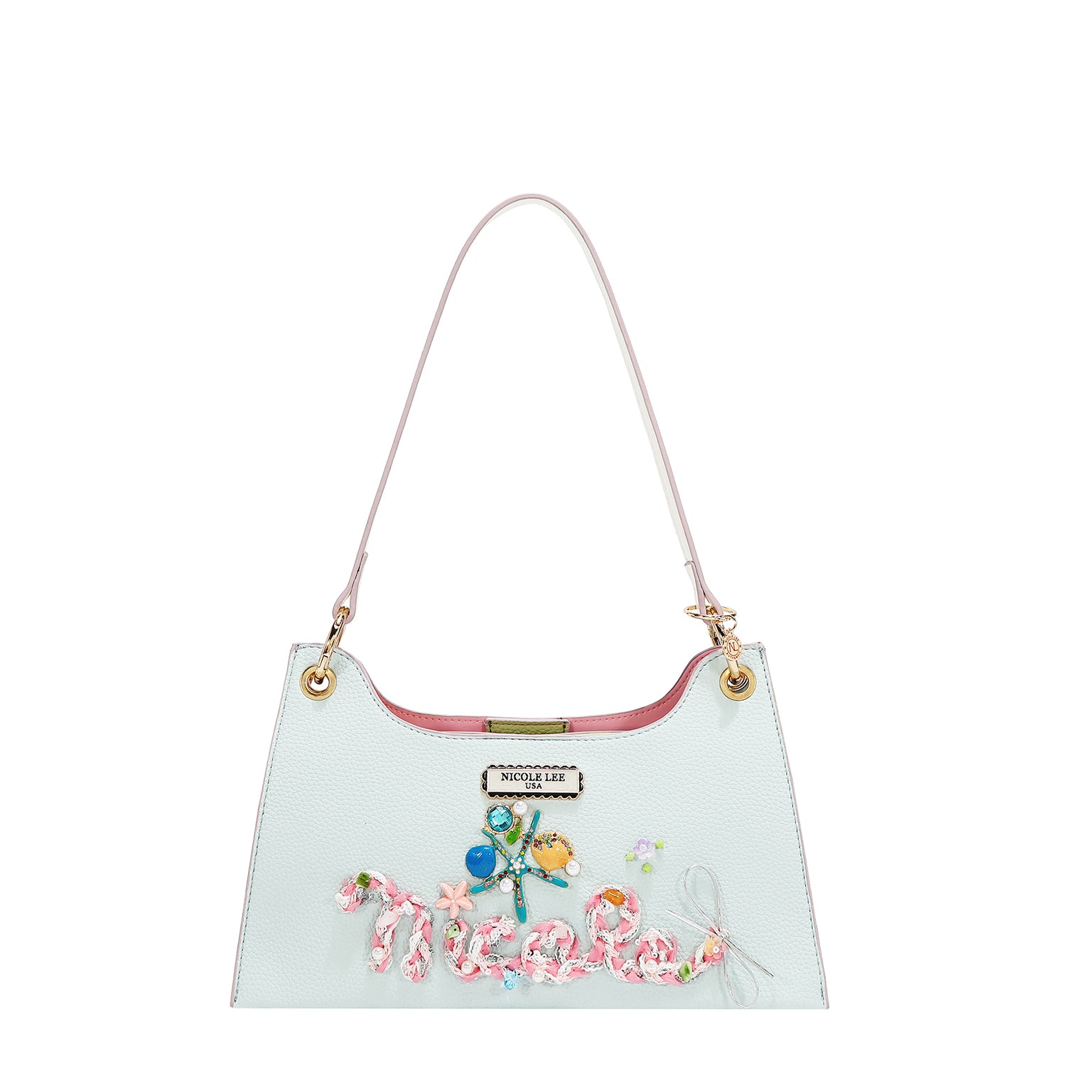 NICOLE OCEAN SHOULDER BAG