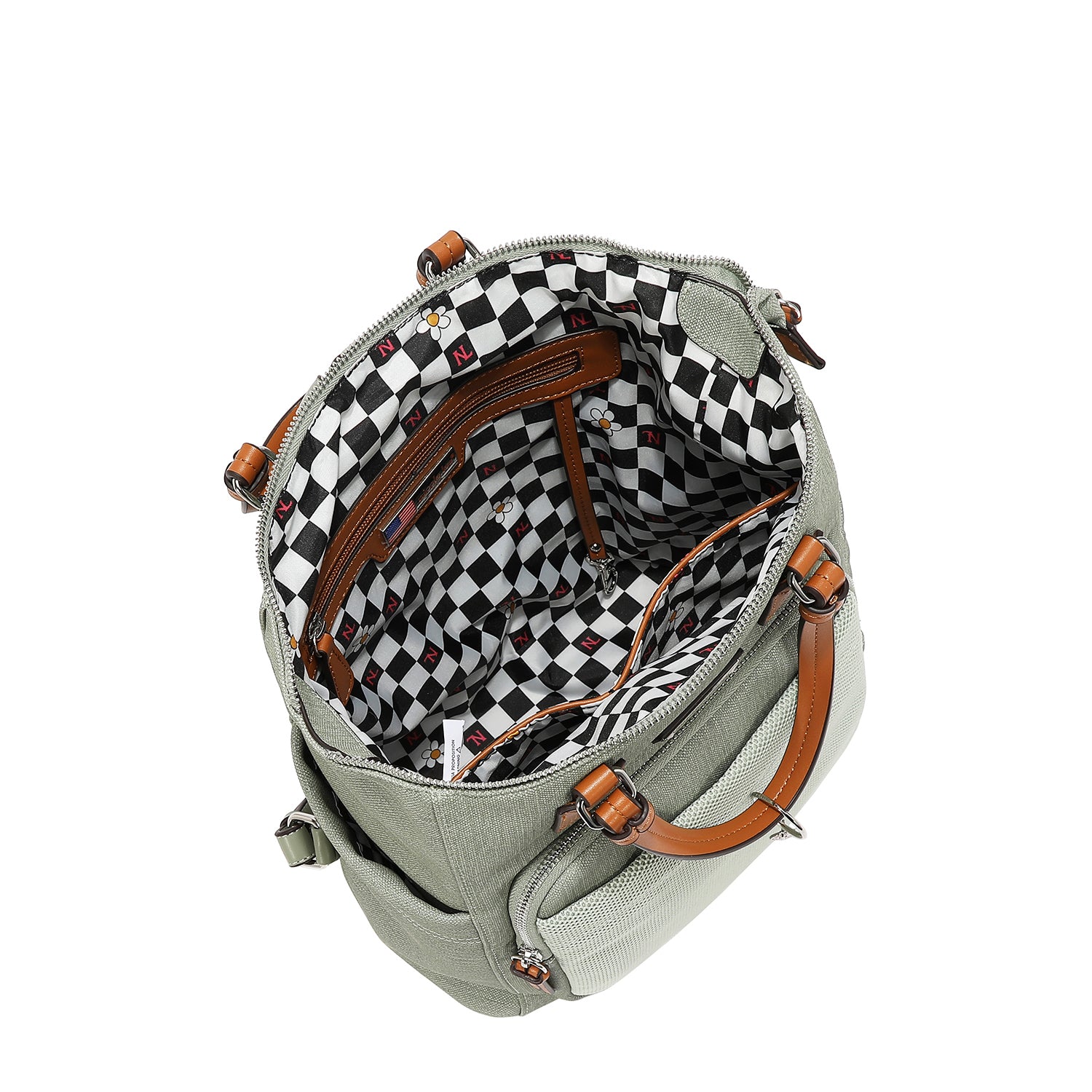 URBAN TEXTURE SQUARE BACKPACK