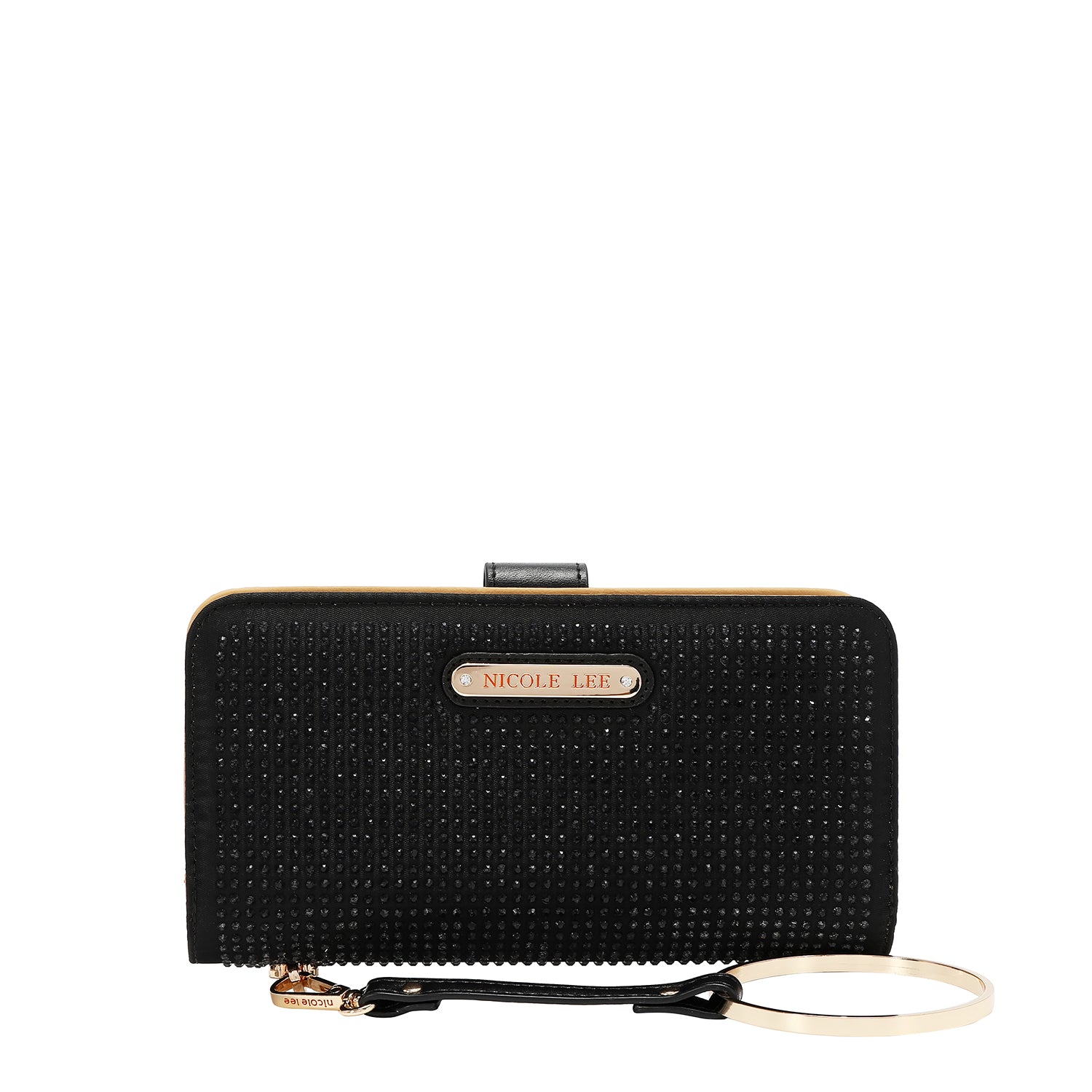 SOLID CRYSTAL BIFOLD BIFOLD WRISTLET