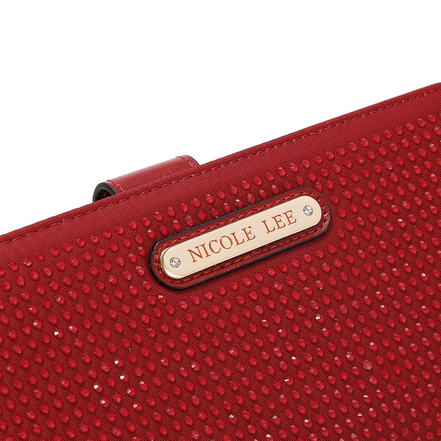 SOLID CRYSTAL BIFOLD BIFOLD WRISTLET