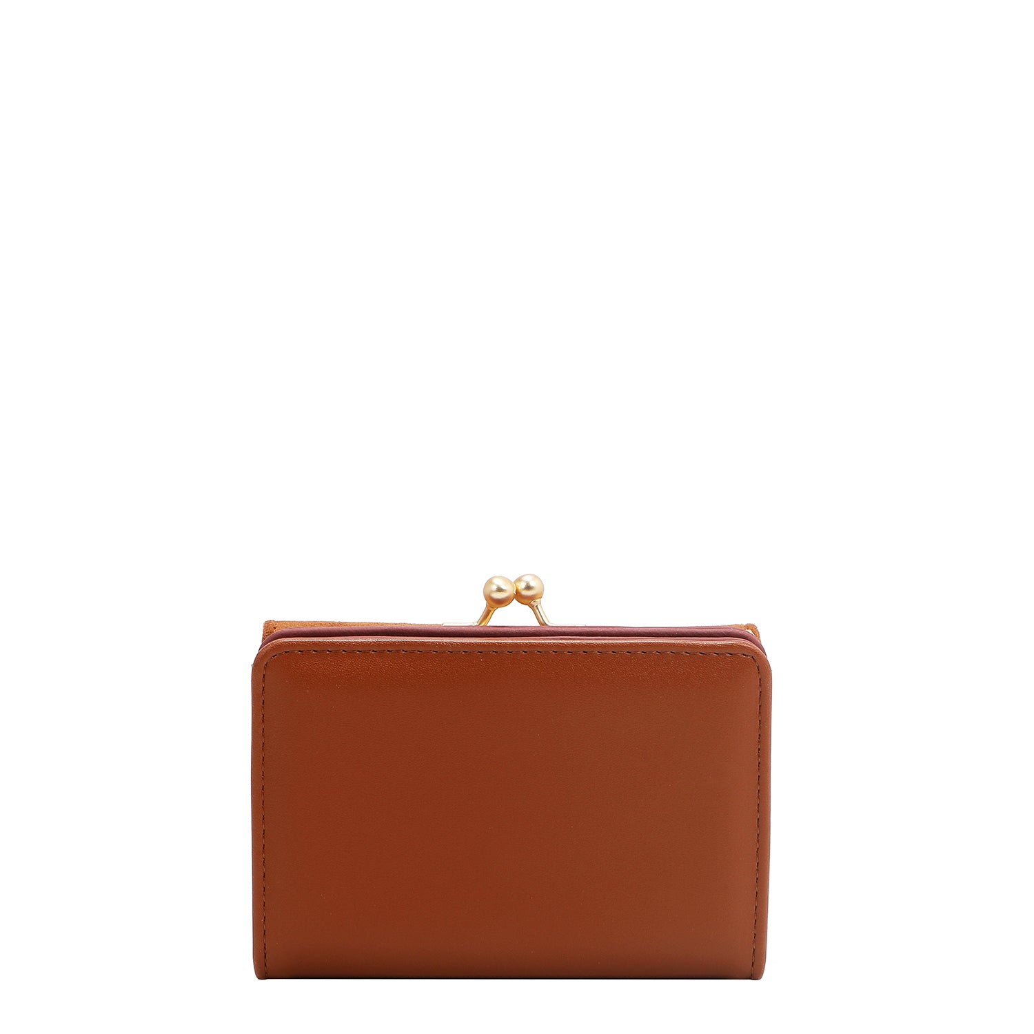 FLORAL LEAF COMPACT WALLET