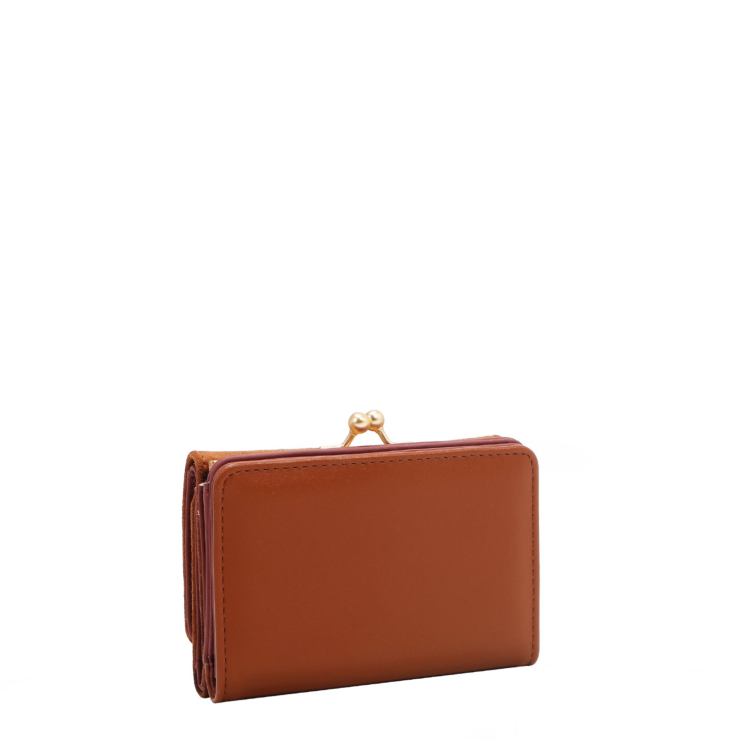 FLORAL LEAF COMPACT WALLET