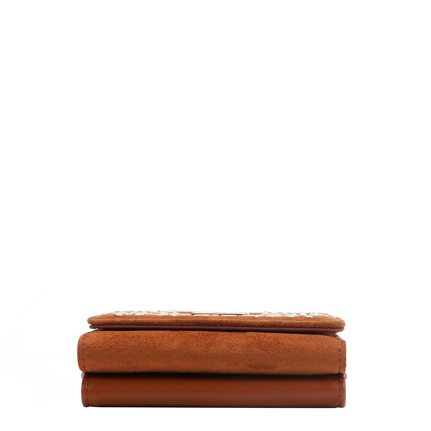 FLORAL LEAF COMPACT WALLET