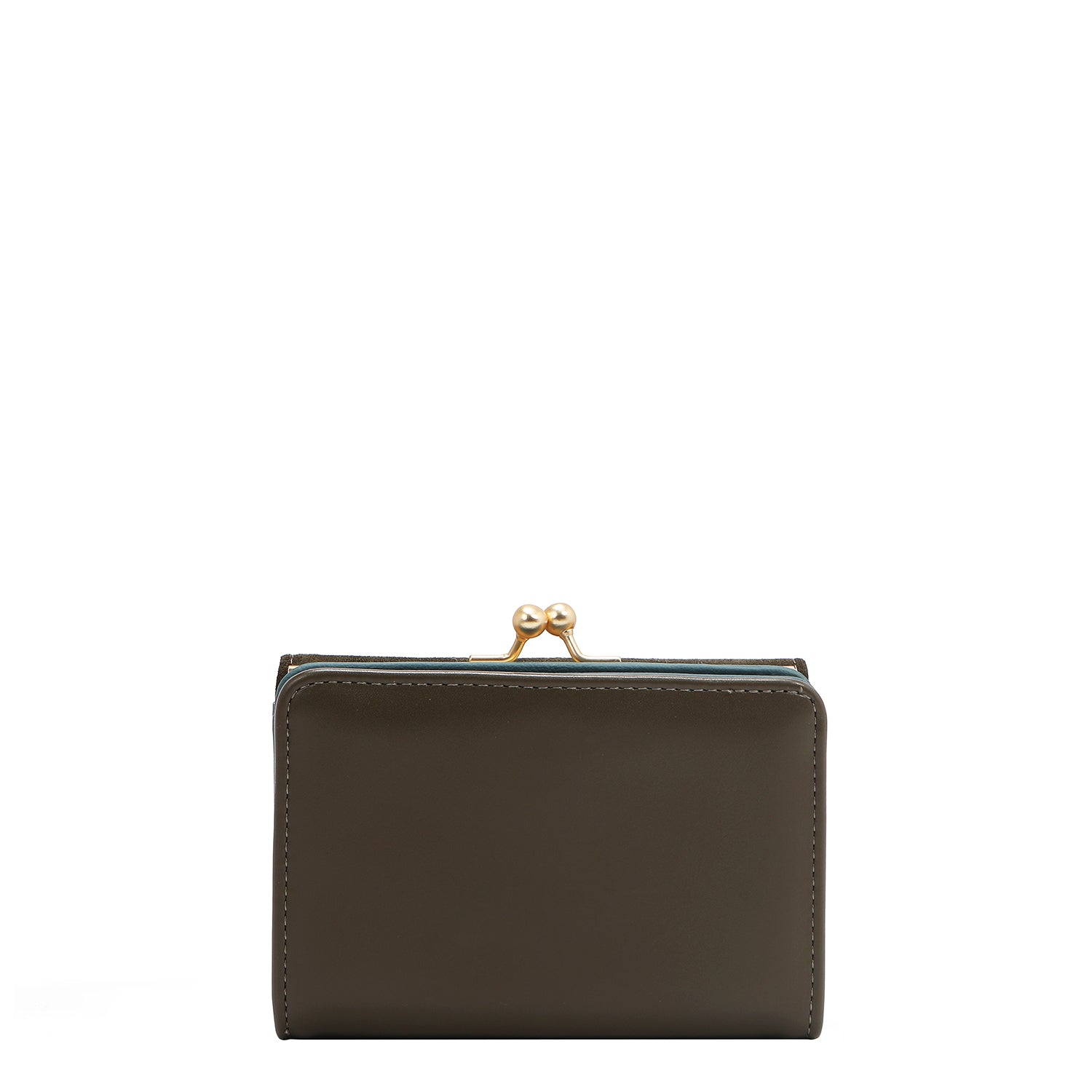 FLORAL LEAF COMPACT WALLET