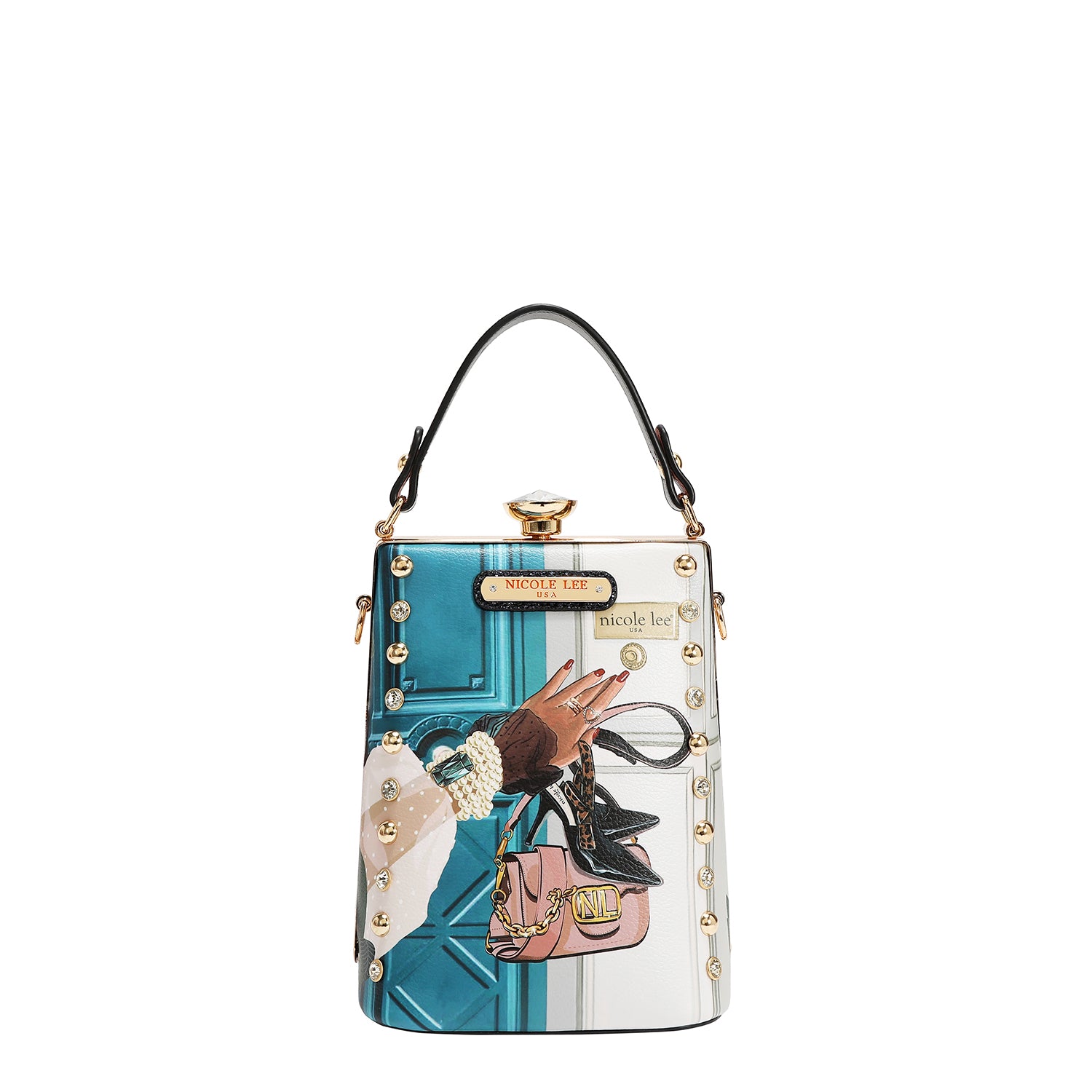 DIAMOND STONE CLUTCH