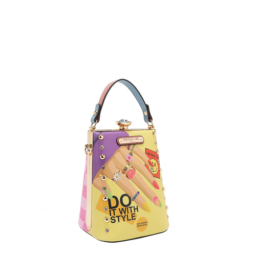 DIAMOND STONE CLUTCH