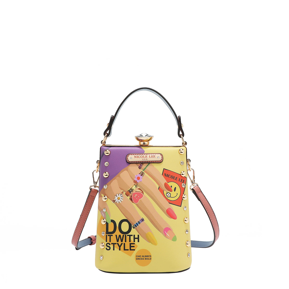 DIAMOND STONE CLUTCH